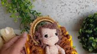 menino jesus amigurumi