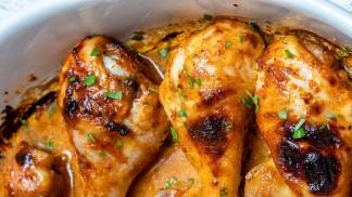  Sobrecoxa de Frango Assada na Mostarda e Mel