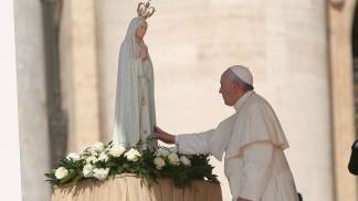 Papa Francisco e Nossa Senhora de Fátima
