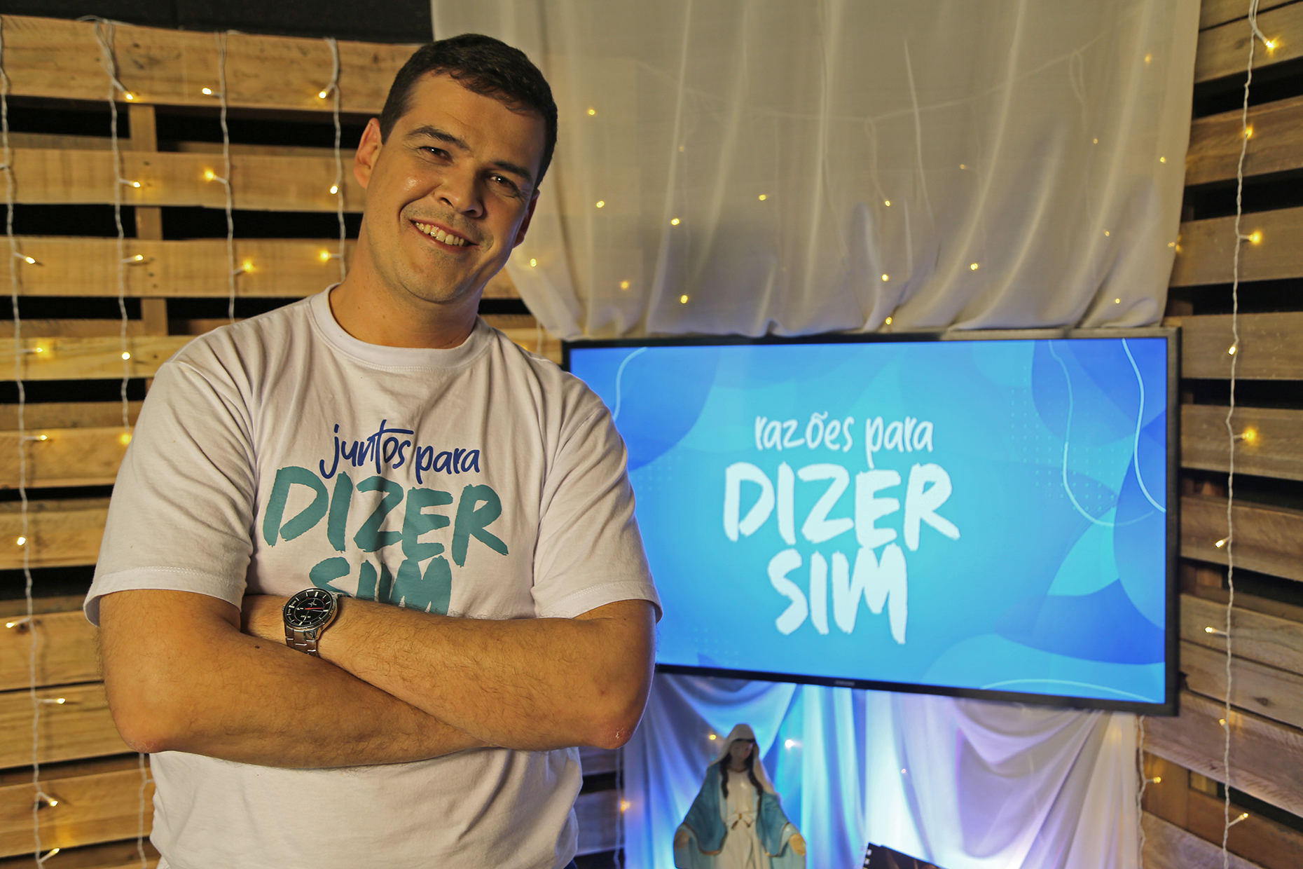 Guilherme Bravo, coordenador da Rede Imaculada de Comunicação