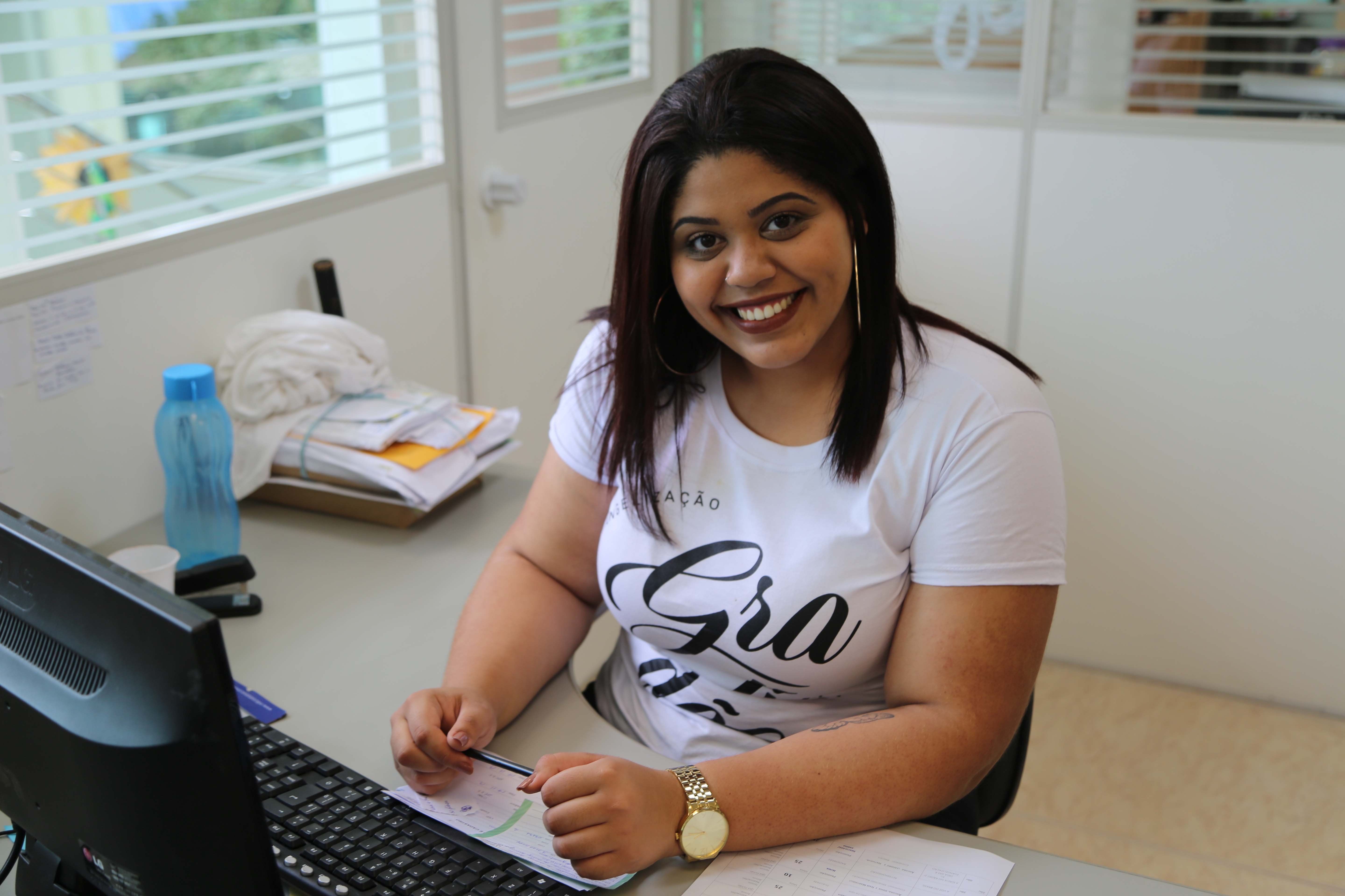 Bruna Ribeiro, do Setor de Integração da MI