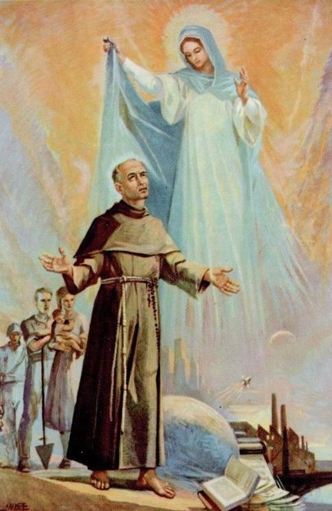 Neuvaine à saint Maximilien Kolbe, martyr de la charité du 14 au 22 août Conhecendo-815364